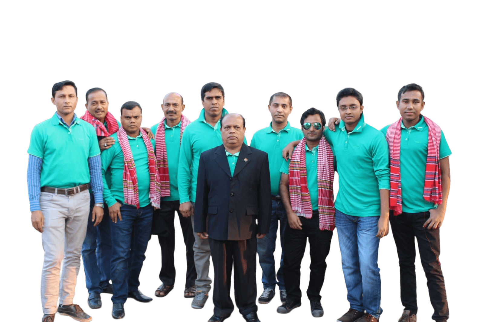 Members of the Nitexpo team in Bangladesh